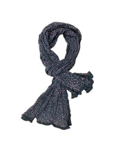 Load image into Gallery viewer, Voile Scarves w/ pom pom edging