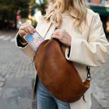 Load image into Gallery viewer, Callie Handcrafted Leather Sling/Crossbody Bag