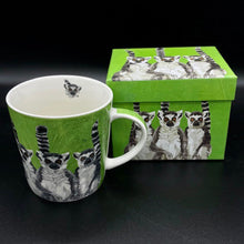 Load image into Gallery viewer, Lemur friends Gift Boxed Mugs