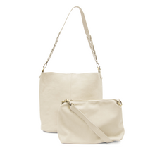 Load image into Gallery viewer, Tessa Convertible Hobo With Link Shoulder Strap