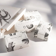 Load image into Gallery viewer, Aloe Leaf & Mint Shea Butter Soap - Bath Bar