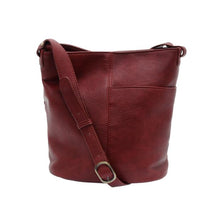 Load image into Gallery viewer, Bindi Slip Pocket Bucket Crossbody Bag