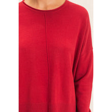 Load image into Gallery viewer, Morrigan Roll Neck Seam Detail Sweater~ arriving 10/20