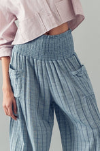 Load image into Gallery viewer, Stripe High Waist Band Parachute Pants
