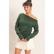 Load image into Gallery viewer, Off The Shoulder Sweater Top