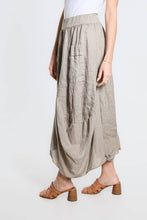 Load image into Gallery viewer, Brenna Cotton/Linen Bunched Pocket Skirt