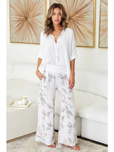 Load image into Gallery viewer, Harbor lights Linen button down top~ also in white
