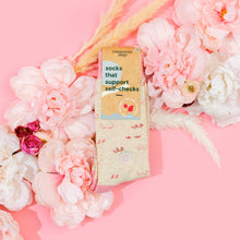 Load image into Gallery viewer, Socks that Support Self-Checks (Pink Tatas)