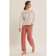 Load image into Gallery viewer, Blush Embroidery Sweater