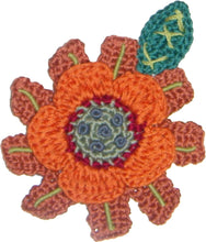 Load image into Gallery viewer, Floral Crocheted Pins