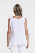 Load image into Gallery viewer, Augusta Linen Button Front Top~ more colors coming