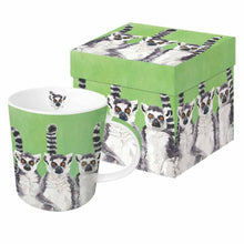 Load image into Gallery viewer, Lemur friends Gift Boxed Mugs