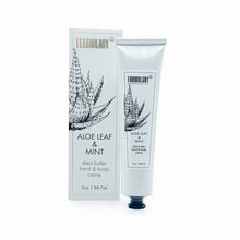 Load image into Gallery viewer, Aloe Leaf & Mint - Shea Butter Hand and Body Creme Tube