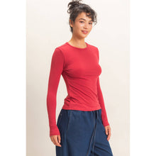 Load image into Gallery viewer, Nesta Crew Neck Long Sleeve Top