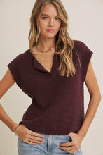 Load image into Gallery viewer, Relaxed Cotton Slub Top