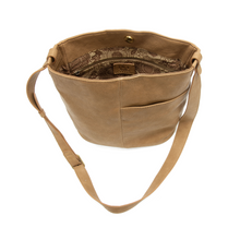 Load image into Gallery viewer, Bindi Slip Pocket Bucket Crossbody Bag