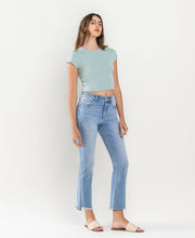 Load image into Gallery viewer, Vervet by Flying Monkey High Rise Raw Hem Flare