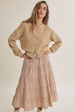 Load image into Gallery viewer, In February Waffle Stitch Cardigan
