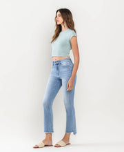 Load image into Gallery viewer, Vervet by Flying Monkey High Rise Raw Hem Flare