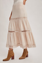Load image into Gallery viewer, Gizelle Crochet Maxi Skirt