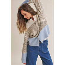 Load image into Gallery viewer, In February Soft Stripe Cardigan