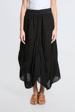 Load image into Gallery viewer, Brenna Cotton/Linen Bunched Pocket Skirt