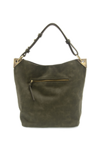 Load image into Gallery viewer, Darcy Zip Front Pocket Bucket Bag