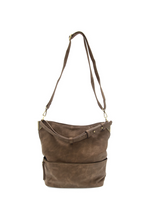 Load image into Gallery viewer, Darcy Zip Front Pocket Bucket Bag