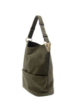 Load image into Gallery viewer, Darcy Zip Front Pocket Bucket Bag