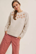 Load image into Gallery viewer, Blush Embroidery Sweater
