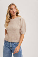 Load image into Gallery viewer, Aspen Puff Sleeve Knit Sweater