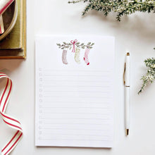 Load image into Gallery viewer, Christmas checklist notepad