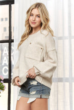 Load image into Gallery viewer, Adora Cozy Knit with Pocket Sweater