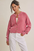 Load image into Gallery viewer, In February Waffle Stitch Cardigan