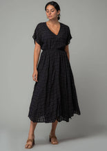 Load image into Gallery viewer, Hamptons Cotton Button Front Handkerchief Dress