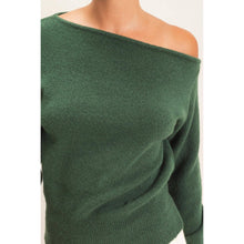 Load image into Gallery viewer, Off The Shoulder Sweater Top