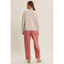 Load image into Gallery viewer, Blush Embroidery Sweater