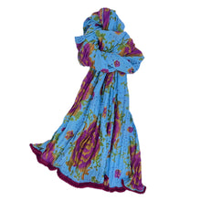 Load image into Gallery viewer, Voile Scarves w/ pom pom edging