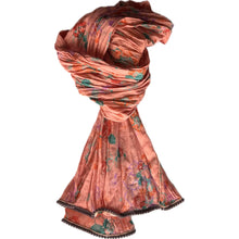 Load image into Gallery viewer, Voile Scarves w/ pom pom edging