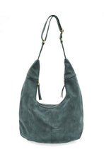 Load image into Gallery viewer, Black Rochelle Faux Suede Large Crescent Hobo~ several colors