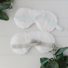 Load image into Gallery viewer, Heather Bleu Home Shearling Sleep Mask