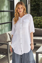 Load image into Gallery viewer, Jessica Linen Pocket Shirt- in several colors
