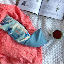 Load image into Gallery viewer, Heather Bleu Home Lavender Wheat Body Wrap ~ Lavender essential oil