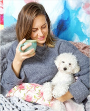 Load image into Gallery viewer, Heather Bleu Home Lavender Wheat Body Wrap ~ Lavender essential oil