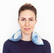 Load image into Gallery viewer, Heather Bleu Home Lavender Wheat Body Wrap ~ Lavender essential oil