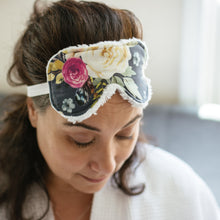 Load image into Gallery viewer, Heather Bleu Home Shearling Sleep Mask