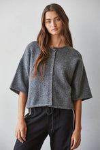 Load image into Gallery viewer, Kelly Knit Sweater Quarter Sleeve Button Up Cardigan~ also in Navy
