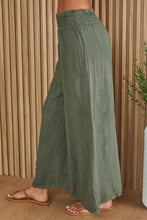 Load image into Gallery viewer, Marla Linen Smocked Palazzo Pants~ in more colors
