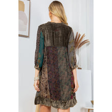 Load image into Gallery viewer, Margot Bohemian Stone-Washed Dress
