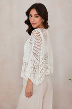 Load image into Gallery viewer, Harbor Crochet Top~ in Blue
